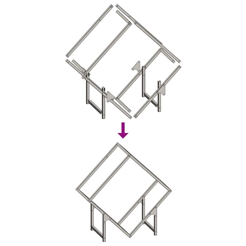 Casa si Gradina - Termice - Sobe, Seminee si accesorii - Accesorii seminee si sobe - Suport pentru lemne de foc Verde masline Otel laminat la rece - Infinity.ro