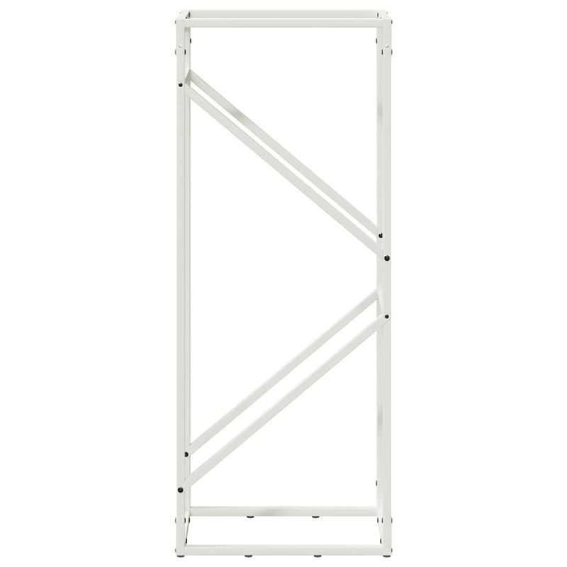Casa si Gradina - Termice - Sobe, Seminee si accesorii - Accesorii seminee si sobe - Suport pentru lemne de foc alb 40x25x100cm Otel laminat la rece - Infinity.ro