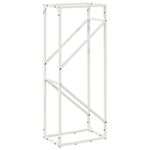 Casa si Gradina - Termice - Sobe, Seminee si accesorii - Accesorii seminee si sobe - Suport pentru lemne de foc alb 40x25x100cm Otel laminat la rece - Infinity.ro