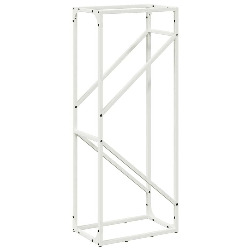 Casa si Gradina - Termice - Sobe, Seminee si accesorii - Accesorii seminee si sobe - Suport pentru lemne de foc alb 40x25x100cm Otel laminat la rece - Infinity.ro