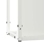 Casa si Gradina - Termice - Sobe, Seminee si accesorii - Accesorii seminee si sobe - Suport pentru lemne de foc alb 25x25x100cm Otel laminat la rece - Infinity.ro