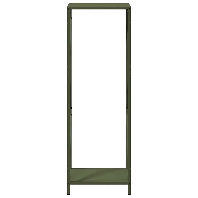 Casa si Gradina - Termice - Sobe, Seminee si accesorii - Accesorii seminee si sobe - Suport pentru lemne de foc Verde masline Otel laminat la rece - Infinity.ro