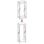 Casa si Gradina - Termice - Sobe, Seminee si accesorii - Accesorii seminee si sobe - Suport pentru lemne de foc Verde masline Otel laminat la rece - Infinity.ro