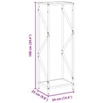 Casa si Gradina - Termice - Sobe, Seminee si accesorii - Accesorii seminee si sobe - Suport pentru lemne de foc Verde masline Otel laminat la rece - Infinity.ro