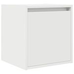 Casa si Gradina - Mobilier - Comode si corpuri - Noptiere - Noptiera montata pe perete alb 38x34x40 cm - Infinity.ro
