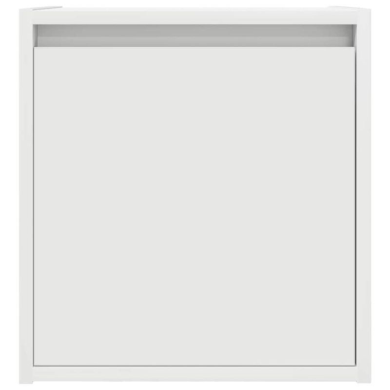 Casa si Gradina - Mobilier - Comode si corpuri - Noptiere - Noptiera montata pe perete alb 38x34x40 cm - Infinity.ro