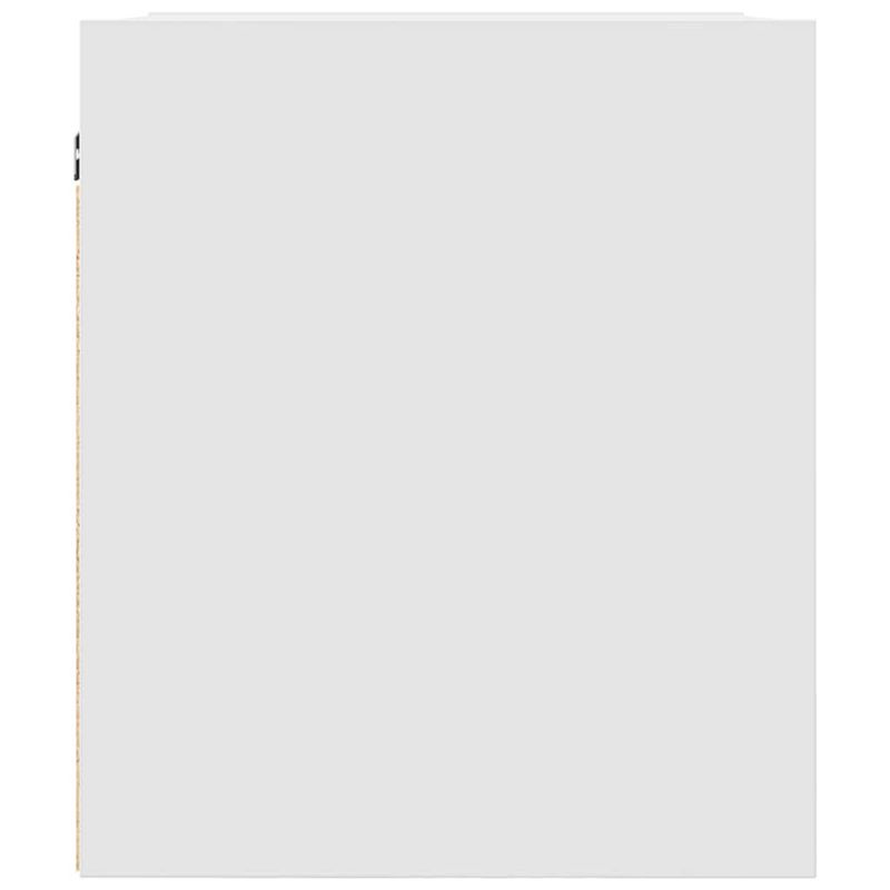 Casa si Gradina - Mobilier - Comode si corpuri - Noptiere - Noptiera montata pe perete alb 38x34x40 cm - Infinity.ro