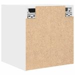 Casa si Gradina - Mobilier - Comode si corpuri - Noptiere - Noptiera montata pe perete alb 38x34x40 cm - Infinity.ro
