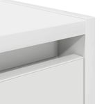 Casa si Gradina - Mobilier - Comode si corpuri - Noptiere - Noptiera montata pe perete alb 38x34x40 cm - Infinity.ro