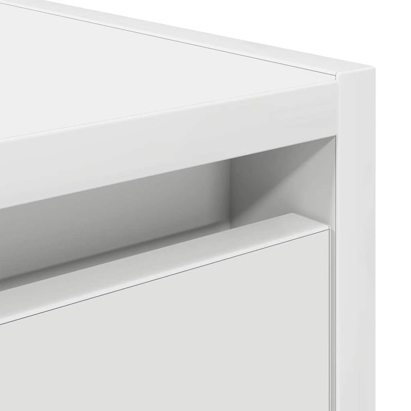 Casa si Gradina - Mobilier - Comode si corpuri - Noptiere - Noptiera montata pe perete alb 38x34x40 cm - Infinity.ro