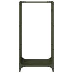 Casa si Gradina/Termice/Sobe, Seminee si accesorii/Accesorii seminee si sobe - Suport pentru lemne de foc Verde masline Otel laminat la rece - Infinity.ro