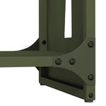 Casa si Gradina/Termice/Sobe, Seminee si accesorii/Accesorii seminee si sobe - Suport pentru lemne de foc Verde masline Otel laminat la rece - Infinity.ro