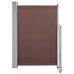 Casa si Gradina - Gradina si terasa - Umbrele si pavilioane - Umbrele - Copertina laterala retractabila de terasa, maro, 120 x 300 cm - Infinity.ro