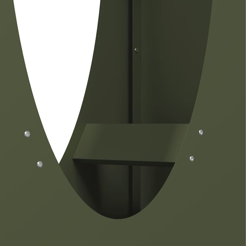 Casa si Gradina - Termice - Sobe, Seminee si accesorii - Accesorii seminee si sobe - Suport pentru lemne de foc Verde masline Otel laminat la rece - Infinity.ro