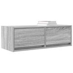 Casa si Gradina - Mobilier - Comode si corpuri - Comode - Dulap TV Gri Sonoma 80x31x25,5 cm lemn prelucrat - Infinity.ro