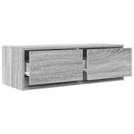 Casa si Gradina - Mobilier - Comode si corpuri - Comode - Dulap TV Gri Sonoma 80x31x25,5 cm lemn prelucrat - Infinity.ro