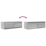 Casa si Gradina - Mobilier - Comode si corpuri - Comode - Dulap TV Gri Sonoma 80x31x25,5 cm lemn prelucrat - Infinity.ro
