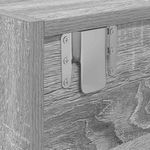 Casa si Gradina - Mobilier - Comode si corpuri - Comode - Dulap TV Gri Sonoma 80x31x25,5 cm lemn prelucrat - Infinity.ro