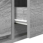 Casa si Gradina - Mobilier - Comode si corpuri - Comode - Dulap TV Gri Sonoma 80x31x25,5 cm lemn prelucrat - Infinity.ro