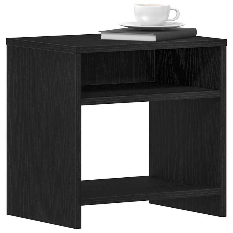 Casa si Gradina - Mobilier - Comode si corpuri - Noptiere - Noptiere 2 buc stejar negru 40x30x40 cm lemn de stratificat - Infinity.ro