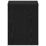 Casa si Gradina - Mobilier - Comode si corpuri - Noptiere - Noptiere 2 buc stejar negru 40x30x40 cm lemn de stratificat - Infinity.ro