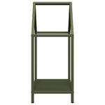 Casa si Gradina - Termice - Sobe, Seminee si accesorii - Accesorii seminee si sobe - Suport pentru lemne de foc Verde masline Otel laminat la rece - Infinity.ro