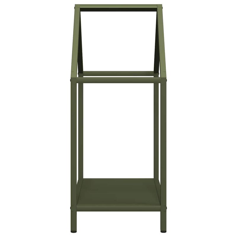 Casa si Gradina - Termice - Sobe, Seminee si accesorii - Accesorii seminee si sobe - Suport pentru lemne de foc Verde masline Otel laminat la rece - Infinity.ro