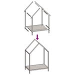 Casa si Gradina - Termice - Sobe, Seminee si accesorii - Accesorii seminee si sobe - Suport pentru lemne de foc Verde masline Otel laminat la rece - Infinity.ro