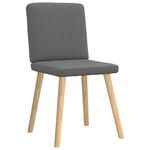 Casa si Gradina - Mobilier - Scaune si fotolii - Scaune - Scaune de bucatarie pivotante, 4 buc., gri inchis, textil - Infinity.ro