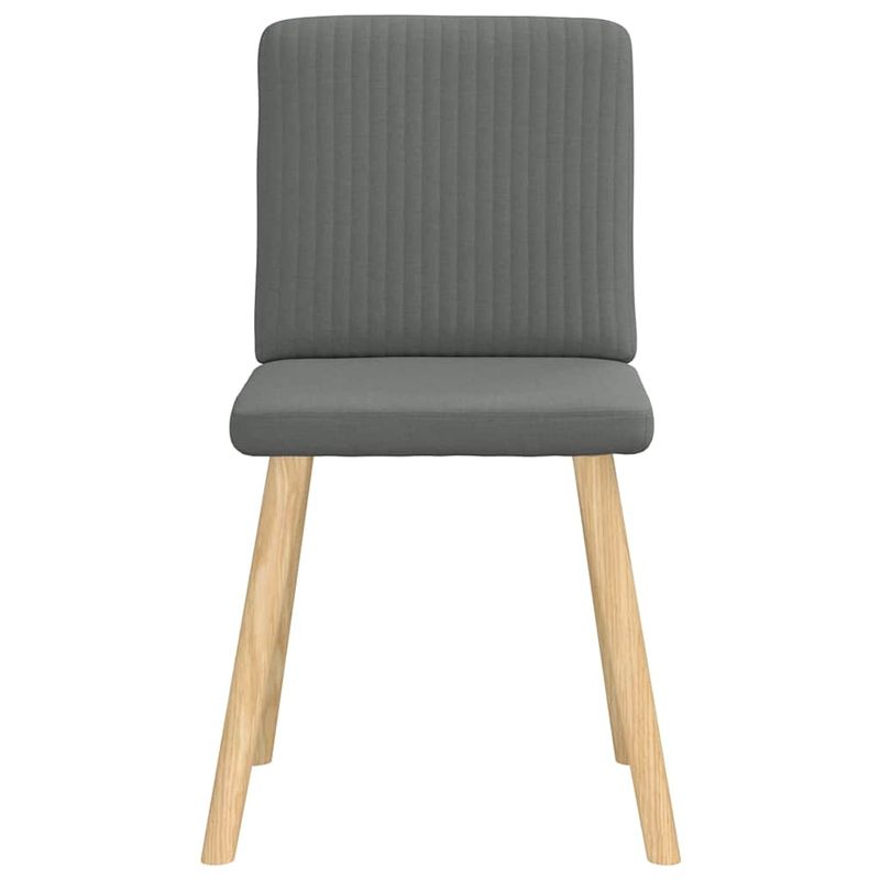Casa si Gradina - Mobilier - Scaune si fotolii - Scaune - Scaune de bucatarie pivotante, 4 buc., gri inchis, textil - Infinity.ro