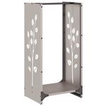 Casa si Gradina - Termice - Sobe, Seminee si accesorii - Accesorii seminee si sobe - Suport pentru lemne de foc 40x30x80 cm Otel pentru intemperii - Infinity.ro