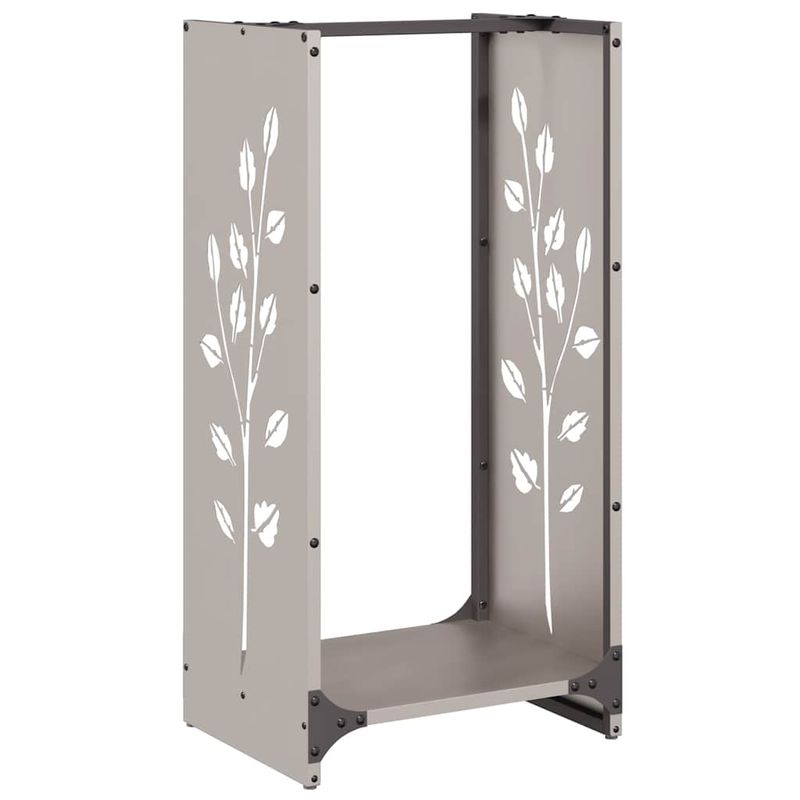 Casa si Gradina - Termice - Sobe, Seminee si accesorii - Accesorii seminee si sobe - Suport pentru lemne de foc 40x30x80 cm Otel pentru intemperii - Infinity.ro
