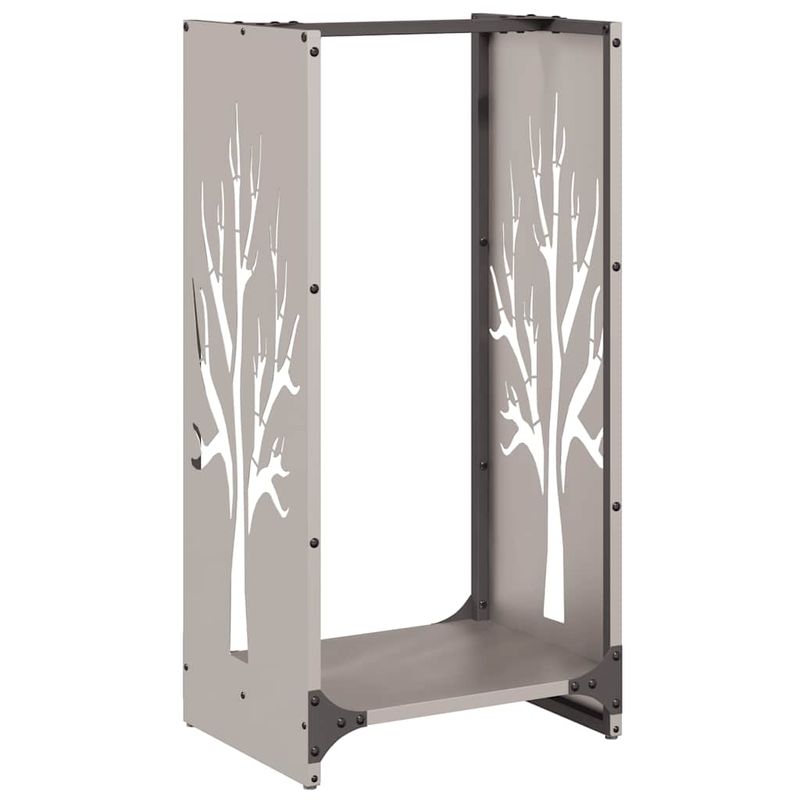 Casa si Gradina - Termice - Sobe, Seminee si accesorii - Accesorii seminee si sobe - Suport pentru lemne de foc 40x30x80 cm Otel pentru intemperii - Infinity.ro