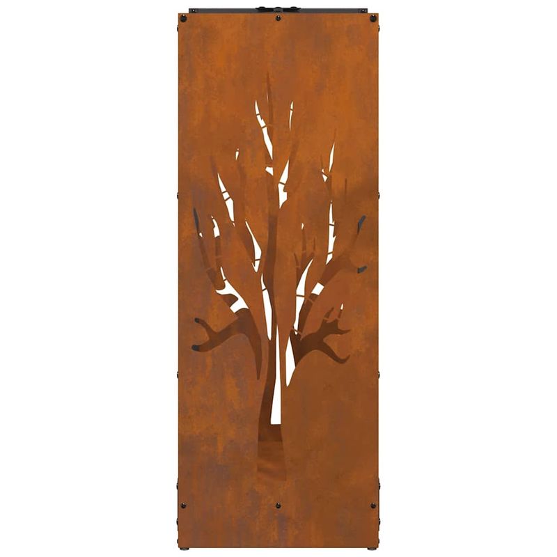 Casa si Gradina - Termice - Sobe, Seminee si accesorii - Accesorii seminee si sobe - Suport pentru lemne de foc 40x30x80 cm Otel pentru intemperii - Infinity.ro