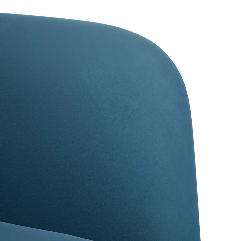 Casa si Gradina - Mobilier - Canapele si coltare - Canapele - Canapea lovesea albastru 109 cm catifea - Infinity.ro
