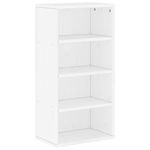 Casa si Gradina - Mobilier - Comode si corpuri - Comode - Unitati TV 5 piese cu depozitare ODDA din lemn masiv de pin alb, model 9 rafturi 5 sertare - Infinity.ro