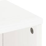 Casa si Gradina - Mobilier - Comode si corpuri - Comode - Unitati TV 5 piese cu depozitare ODDA din lemn masiv de pin alb, model 9 rafturi 5 sertare - Infinity.ro