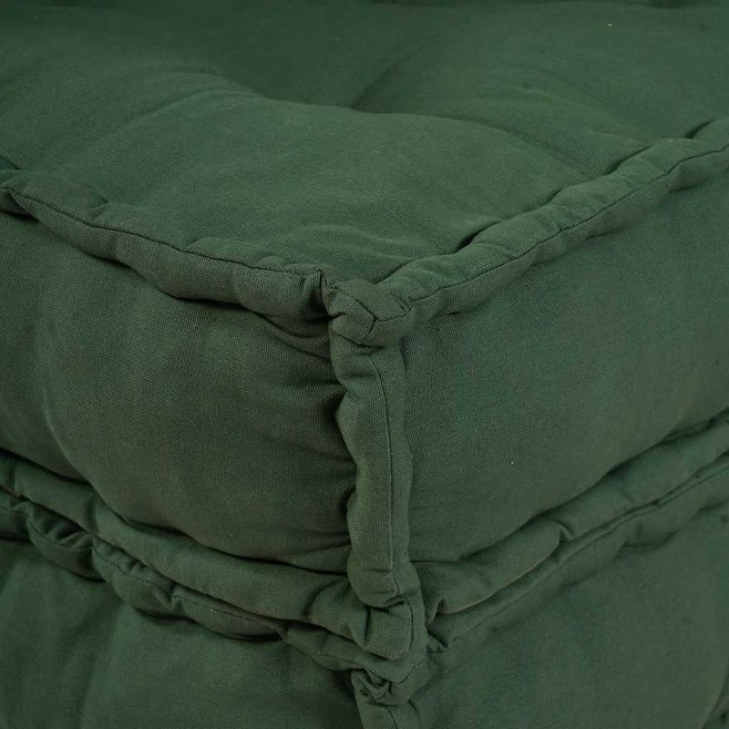 Casa si Gradina - Gradina si terasa - Mobilier exterior - Canapele si fotolii gradina - Puf modular verde 70x70x54 tesatura - Infinity.ro