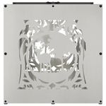 Casa si Gradina - Termice - Sobe, Seminee si accesorii - Accesorii seminee si sobe - Suport pentru lemne de foc 40x40x40 cm otel inoxidabil - Infinity.ro