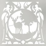 Casa si Gradina - Termice - Sobe, Seminee si accesorii - Accesorii seminee si sobe - Suport pentru lemne de foc 40x40x40 cm otel inoxidabil - Infinity.ro