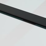 Casa si Gradina - Constructii - Usi interior, exterior si garaj - Usi interior - Usa glisanta cu set de feronerie neagra 90x205 cm Sticla ESG - Infinity.ro