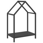 Casa si Gradina/Termice/Sobe, Seminee si accesorii/Accesorii seminee si sobe - Suport pentru lemne de foc negru Otel laminat la rece - Infinity.ro