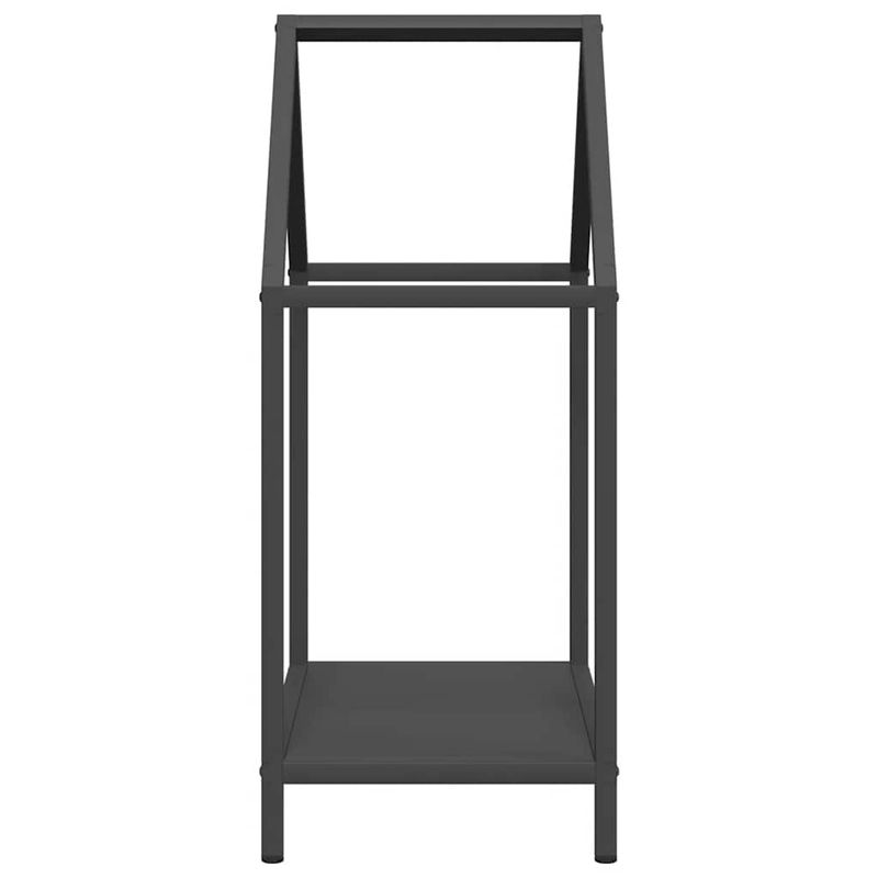 Casa si Gradina/Termice/Sobe, Seminee si accesorii/Accesorii seminee si sobe - Suport pentru lemne de foc negru Otel laminat la rece - Infinity.ro