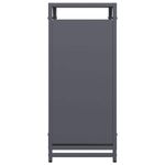 Casa si Gradina - Termice - Sobe, Seminee si accesorii - Accesorii seminee si sobe - Suport pentru lemne de foc Antracit Otel laminat la rece - Infinity.ro