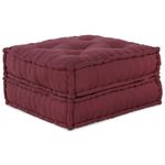 Casa si Gradina - Gradina si terasa - Mobilier exterior - Canapele si fotolii gradina - Puf modular Maroon 70x70x36 tesatura - Infinity.ro