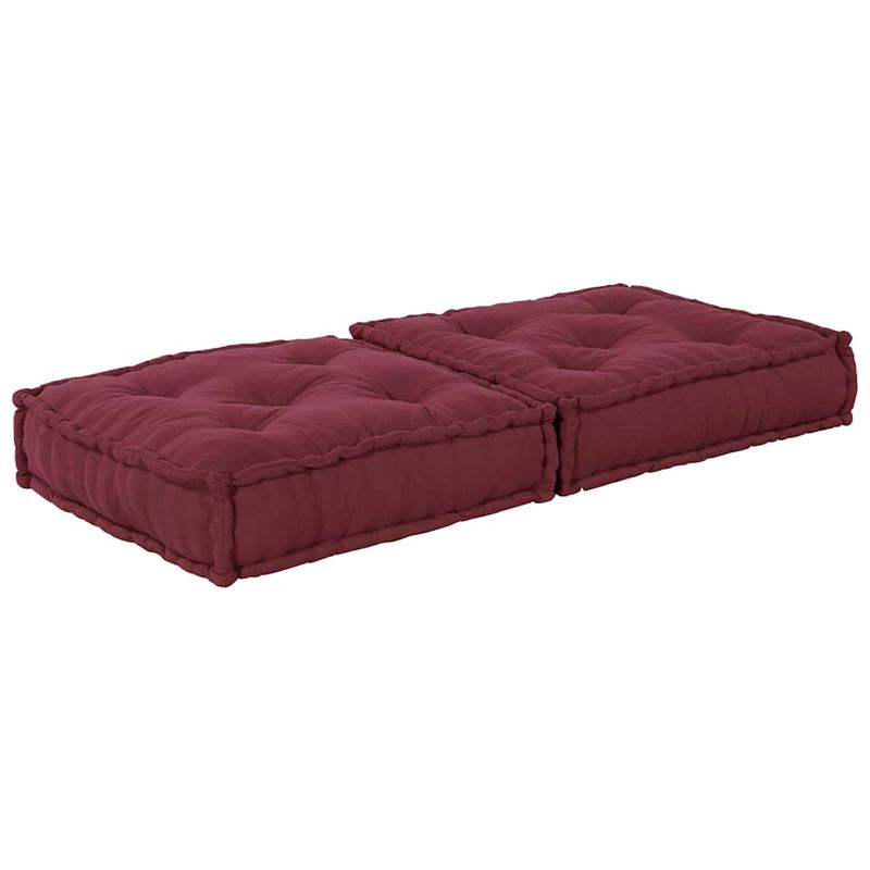Casa si Gradina - Gradina si terasa - Mobilier exterior - Canapele si fotolii gradina - Puf modular Maroon 70x70x36 tesatura - Infinity.ro