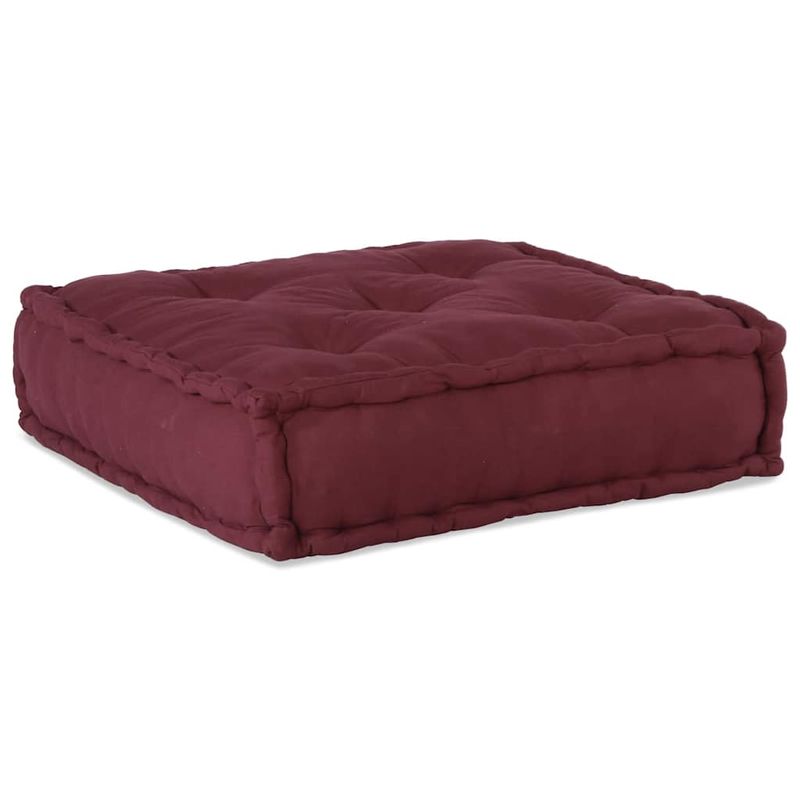 Casa si Gradina - Gradina si terasa - Mobilier exterior - Canapele si fotolii gradina - Puf modular Maroon 70x70x36 tesatura - Infinity.ro