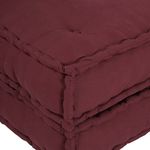 Casa si Gradina - Gradina si terasa - Mobilier exterior - Canapele si fotolii gradina - Puf modular Maroon 70x70x36 tesatura - Infinity.ro
