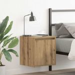 Casa si Gradina - Mobilier - Comode si corpuri - Noptiere - Noptiere montate pe perete 2 buc Stejar Artisan 38x34x40 cm - Infinity.ro