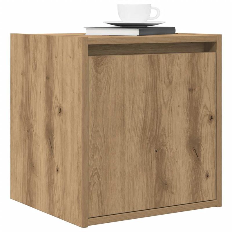 Casa si Gradina - Mobilier - Comode si corpuri - Noptiere - Noptiere montate pe perete 2 buc Stejar Artisan 38x34x40 cm - Infinity.ro